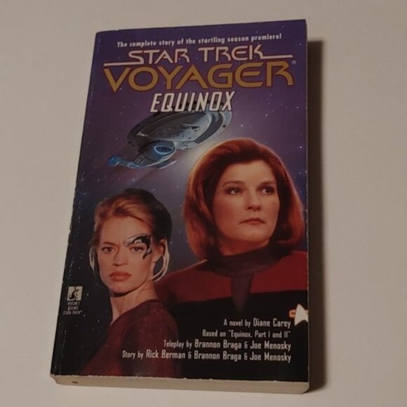 3/$13 Star Trek Voyager: Equinox adult novel paperback 1999 by Diane Carr - Picture 2 of 5
